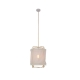 West Chiffon Fabric Bamboo Hanging Pendant Light Lamp Small