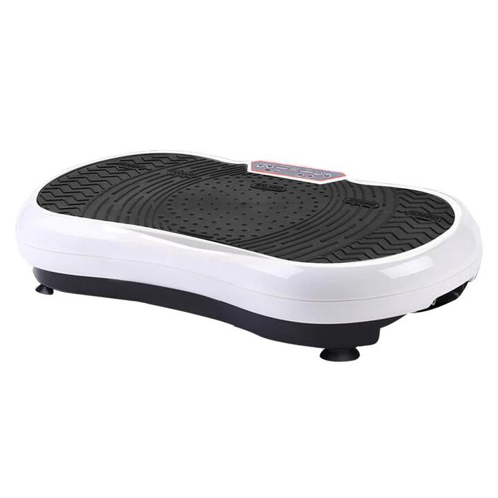 Vibration Machine Plate Platform Body Shaper Home Gym Fitness White
