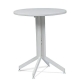 Wanika Outdoor Round Table 60CM DIA - White Frame