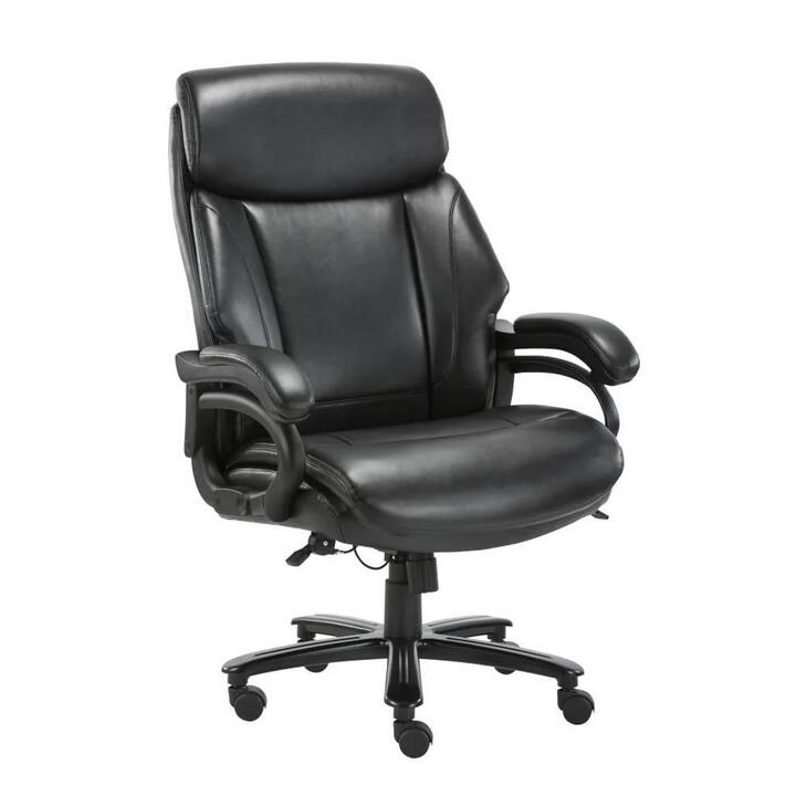 Maestro Furniture StarSpace B&T Comfort Coil Ergonomic Manager Office Chair - Black