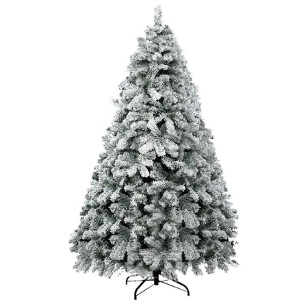 Snowy Christmas Tree 2.4M 8FT Xmas Decorations