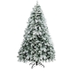 Snowy Christmas Tree 1.8M 6FT Xmas Decorations 520 Tips