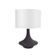 Symphony Curvy Modern Ceramic Table Lamp Light Large Black