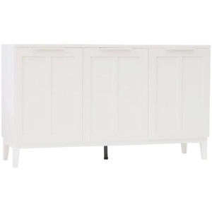 Stanley Modern Classic Large Buffet Unit Sideboard Cupboard W/ 3-Doors - White
