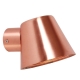 SKOPA Wall Light Surface Mounted GU10 Cone Copper P44 Glass Diffuser