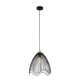 SPIAGGIA Pendant Lamp Light Interior ES Black Wire Cone with Wavy Edge OD400mm