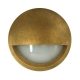 Step Wall Light Surface Mounted 6W Round Antique Brass 3000K IP65 Eyelid OD98mm 480LM