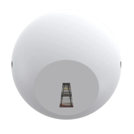 Step Wall Light Surface Mounted 3.5W Round White 3000K IP65 14D Beam OD120mm 45LM