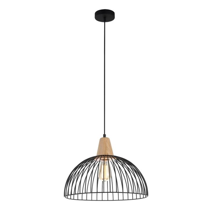 STRAND Pendant Lamp Light Interior ES Black Small Wire Dome OD400mm