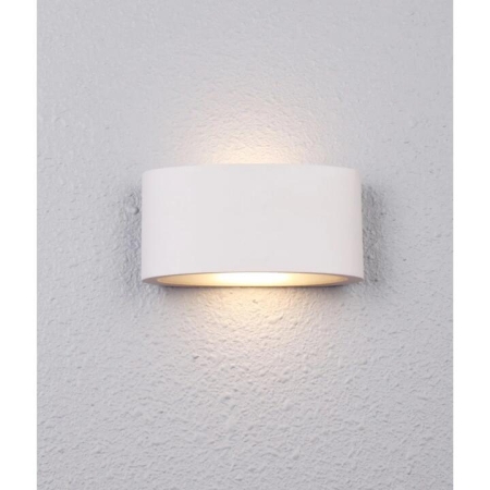 TAMA Wall Light Surface Mounted Up/Down 6.8W Curved Sand 3000K IP54 605LM