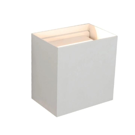 TOCA Wall Light Surface Mounted 20W Square White 3000K IP65 with Adjustable Lens Covers 940LM