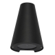 TORQUE Wall Light Surface Mounted ES Cone Matte Black IP44