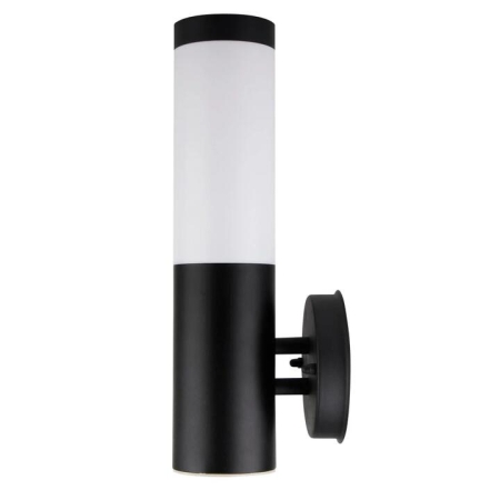 TORRE Wall Light ES (Max 18W) Surface Mounted Stainless Steel 304 Black IP44