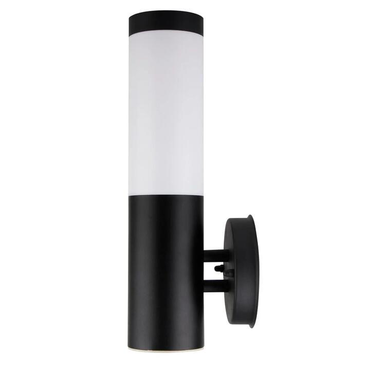 TORRE Wall Light ES (Max 18W) Surface Mounted Stainless Steel 304 Black IP44
