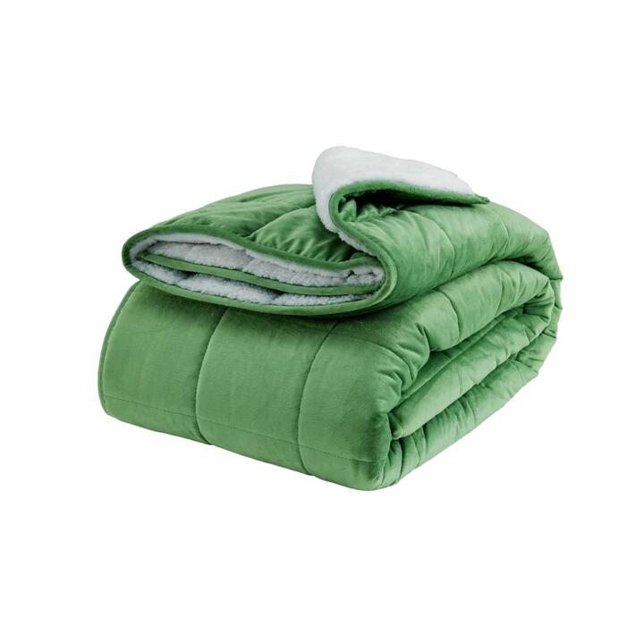 Sherpa Weighted Blanket - Jade