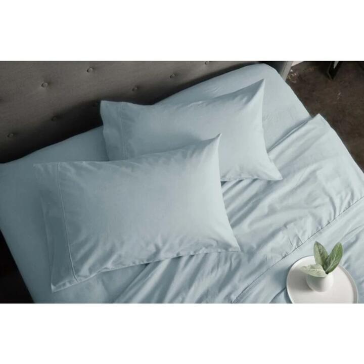 Sheraton Luxury 160GSM Flannelette Bed Sheet Set - King Bed/Teal - King