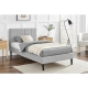 Theodore Bed Frame - Grey