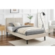Theodore Bed Frame - Beige