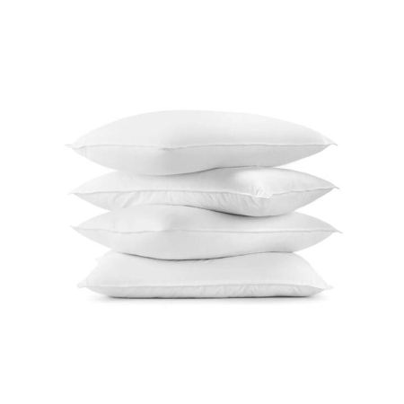 Set of 4 Hotel Quality Deluxe Bounce Fibre Pillows