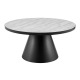 Soli Coffee Table - Black/White