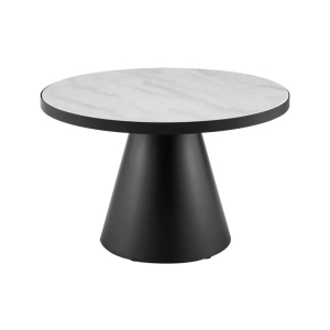 Soli Coffee Table - Black/White