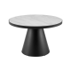 Soli Coffee Table - Black/White