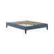 Slimline Bed Frame Atlantic Blue Queen