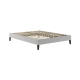 Slimline Bed Frame Cloud Grey - Queen