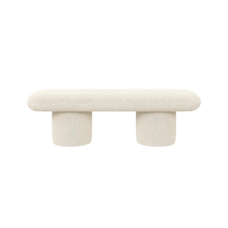 Totem Bench Foot Stool Ottoman Sesame Seed