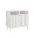 Maestro Furniture Tenjin Wooden 2-Door Sideboard Buffet Unit Storage Cabinet White