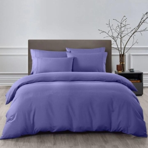 Royal Comfort Bamboo Cooling 2000TC Quilt Cover Set - King-Royal Blue