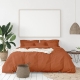 Royal Comfort - Balmain 1000TC Bamboo cotton Quilt Cover Sets (King) - Cinnamon