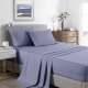 Royal Comfort Bamboo Cooling 2000TC Sheet Set - Double-Lilac Grey