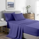 Royal Comfort Bamboo Cooling 2000TC Sheet Set - Double-Royal Blue