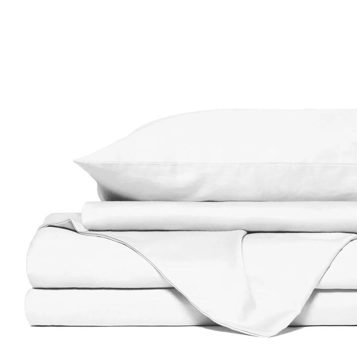 Royal Comfort 1500TC Cotton Rich Fitted 4 PC Sheet sets King White