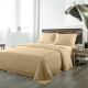 Royal Comfort Blended Bamboo Sheet Oatmeal - Queen