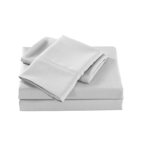 Royal Comfort Bamboo Cooling 2000TC Sheet Set - Single - Pearl Stone