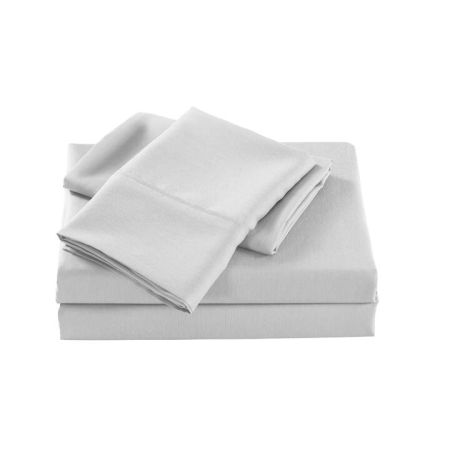 Royal Comfort Bamboo Cooling 2000TC Sheet Set - Single - Pearl Stone