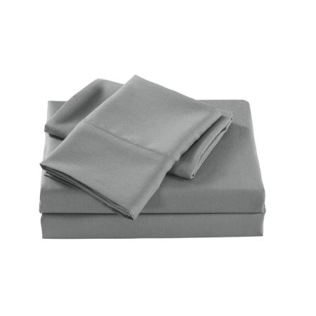 Royal Comfort Bamboo Cooling 2000TC Sheet Set Double - Mid Grey