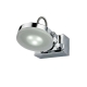 SEATTLE Wall Light Interior Surface Mounted Adjustable 3W Round Chrome 3000K with Rectangular Base 176LM