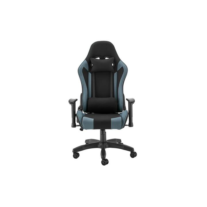 Reaper Fabric Office Computer Work Task Gaming Chair - Black/Grey - Grey