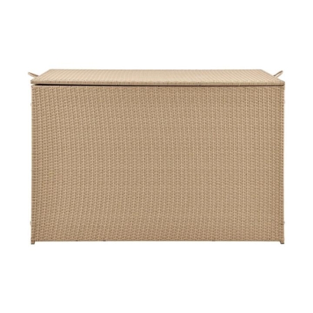 Safra Outdoor Storage Garden Woven Box Large - Natural - Natural / Large
