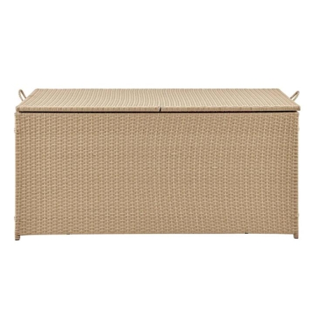 Safra Outdoor Storage Garden Woven Box Small - Natural - Natural / Small
