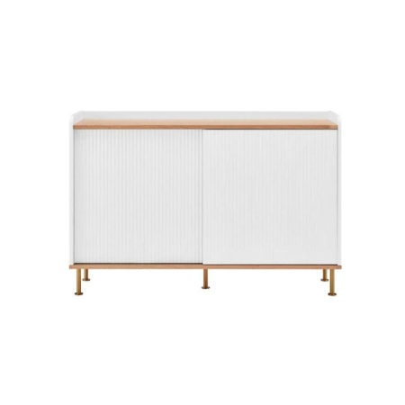 Sao Paulo Buffet Unit Sideboard Storage Cabinet - White - White