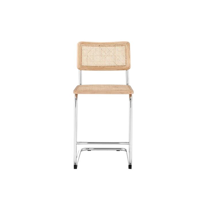 Set of 2 Marcel Breuer Replica Cesca Chair Kitchen Counter Bar Stool - Natural/Rattan - Natural