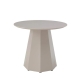 Raimon Furniture Sefina Modern Round Wooden Kitchen Dining Table 90cm Putty
