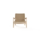 Sawyer Wooden Armchair Relaxing Accent Lounge Chair Natural