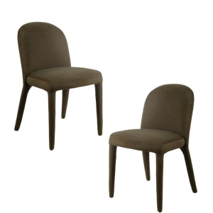 Raimon Furniture Set Of 2 Cipri All Cover Fabric Kitchen Dining Side Chair Leaf