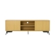 HomeStar Ponti 2-Doors TV Stand Cabinet Entertainment Unit 178cm - Natural
