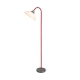Park Modern Elegant Free Standing Reading Light Floor Lamp - Red